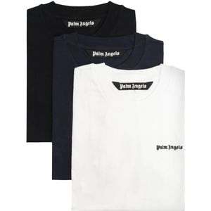 Palm Angels, Heren, Tops, Veelkleurig, Maat: XS Katoen,