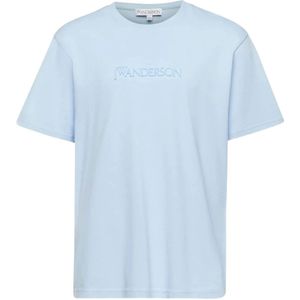 JW Anderson, Dames, Tops, Blauw, Maat: XS Katoen,