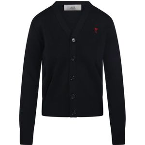 Ami Paris, Dames, Truien, Zwart, Maat: S Wol,