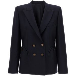 Blazé Milano, Dames, Jassen, Blauw, Maat: L Wol,