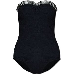 Hunza G, Dames, Badkleding, Zwart, Maat: ONE Size