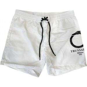 Trussardi, Heren, Badkleding, Wit, Maat: S Poliester,