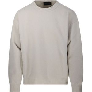 Roberto Collina, Heren, Truien, Beige, Maat: M