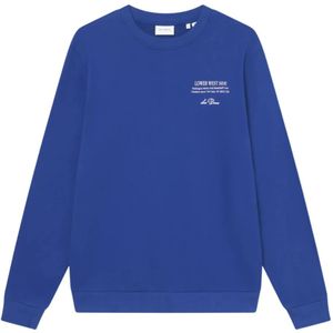 Les Deux, Heren, Sweatshirts & Hoodies, Blauw, Maat: L