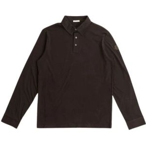 Moncler, Heren, Tops, Bruin, Maat: M Katoen,