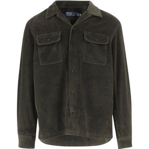 Polo Ralph Lauren, Heren, Jassen, Groen, Maat: L Katoen,