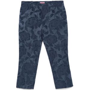 Kenzo, Dames, Broeken, Blauw, Maat: XS