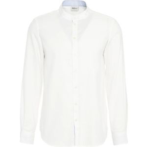 Luis Trenker, Heren, Overhemden, Wit, Maat: L Katoen,