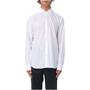 Brooksfield, Heren, Overhemden, Wit, Maat: 4XL