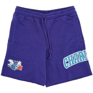 Mitchell & Ness, Heren, Korte broeken, Blauw, Maat: XS Katoen,