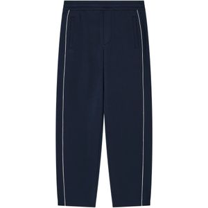 Emporio Armani, Heren, Broeken, Blauw, Maat: S Jersey,