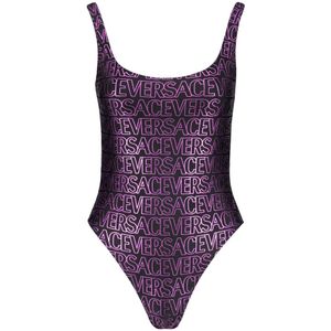 Versace, Dames, Badkleding, Veelkleurig, Maat: M Polyamide,