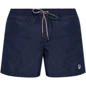 Paul Smith, Heren, Badkleding, Blauw, Maat: S Poliester,