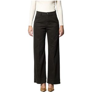 Mason's, Dames, Broeken, Bruin, Maat: 3XS Katoen,