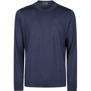 Drumohr, Heren, Truien, Blauw, Maat: XL Wol,