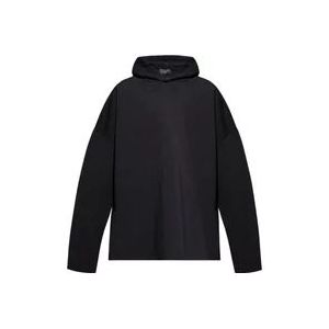 Balenciaga Relaxed-fitting hoodie , Black , Heren , Maat: XL