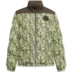 Moncler, Heren, Jassen, Groen, Maat: M Polyamide,