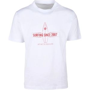 Eleventy, Heren, Tops, Wit, Maat: 2XL Katoen,