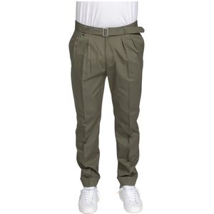 Paolo Pecora, Heren, Broeken, Groen, Maat: M