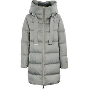 Herno, Dames, Jassen, Grijs, Maat: XL