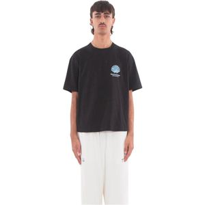 New Amsterdam Surf Association, Heren, Tops, Zwart, Maat: S