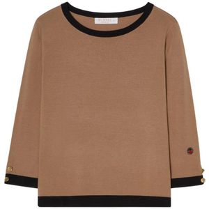 Busnel, Dames, Truien, Bruin, Maat: XS Wol,