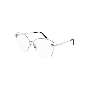 Cartier Moderne Stijlvolle Brillen , Gray , unisex , Maat: 58 MM