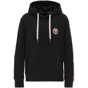 Carlo Colucci, Dames, Sweatshirts & Hoodies, Zwart, Maat: XL