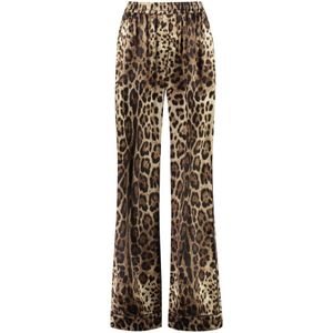 Dolce & Gabbana, Dames, Broeken, Veelkleurig, Maat: S