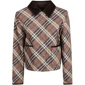 Burberry, Dames, Jassen, Veelkleurig, Maat: XS