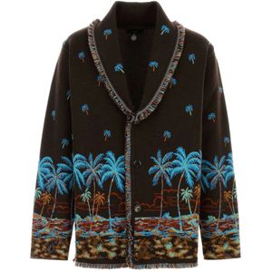 Alanui, Heren, Truien, Veelkleurig, Maat: M Wol,