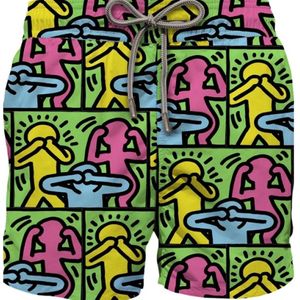 MC2 Saint Barth, Heren, Badkleding, Veelkleurig, Maat: S