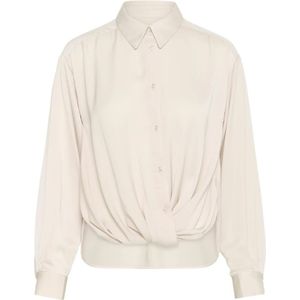 InWear, Dames, Blouses & Shirts, Beige, Maat: XS Poliester,
