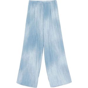 Ermanno Scervino, Dames, Broeken, Blauw, Maat: M