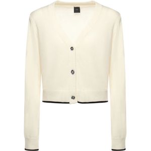 Pinko, Dames, Truien, Wit, Maat: L Kasjmier,
