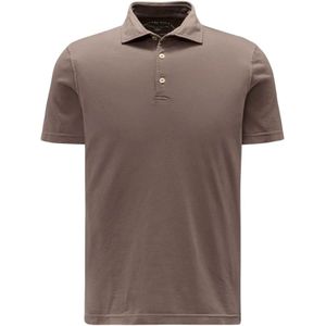 Fedeli, Heren, Tops, Bruin, Maat: M Katoen,