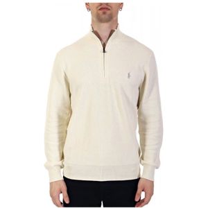 Ralph Lauren, Heren, Truien, Beige, Maat: XL Katoen,