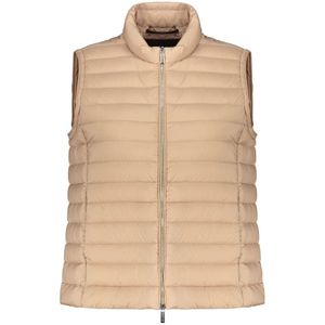 Moorer, Dames, Jassen, Beige, Maat: XS Polyamide,