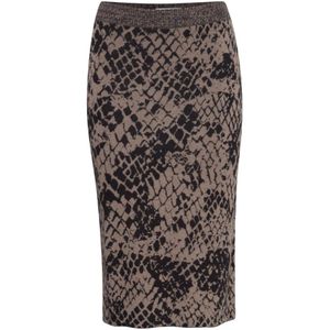 Ichi, Dames, Rokken, Veelkleurig, Maat: XL