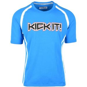 Bikkembergs, Heren, Tops, Blauw, Maat: XL Katoen,