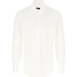 Barba, Heren, Overhemden, Wit, Maat: M