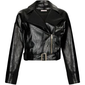 Liu Jo, Dames, Jassen, Zwart, Maat: M Poliester,