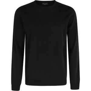 Roberto Collina, Heren, Truien, Zwart, Maat: 2XL Wol,