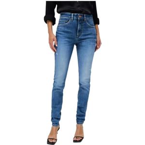 Faith Push In - Skinny Broek - Blauw - Stretchmateriaal