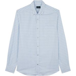 Paul & Shark, Heren, Overhemden, Blauw, Maat: XL Katoen,