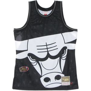 Mitchell & Ness - Chicago Bulls NBA Tank Top - Zwart - Heren - Polyester
