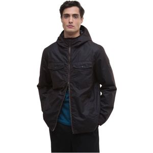 Barbour, Heren, Jassen, Bruin, Maat: L Katoen,