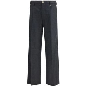 Vivienne Westwood - Rafael Wollen Broek - Zwart - Heren