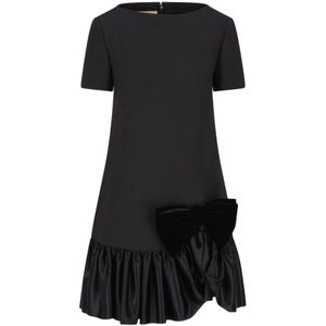 Valentino, Dames, Jurken, Zwart, Maat: S
