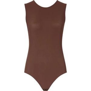 Maison Margiela, Dames, Tops, Bruin, Maat: M